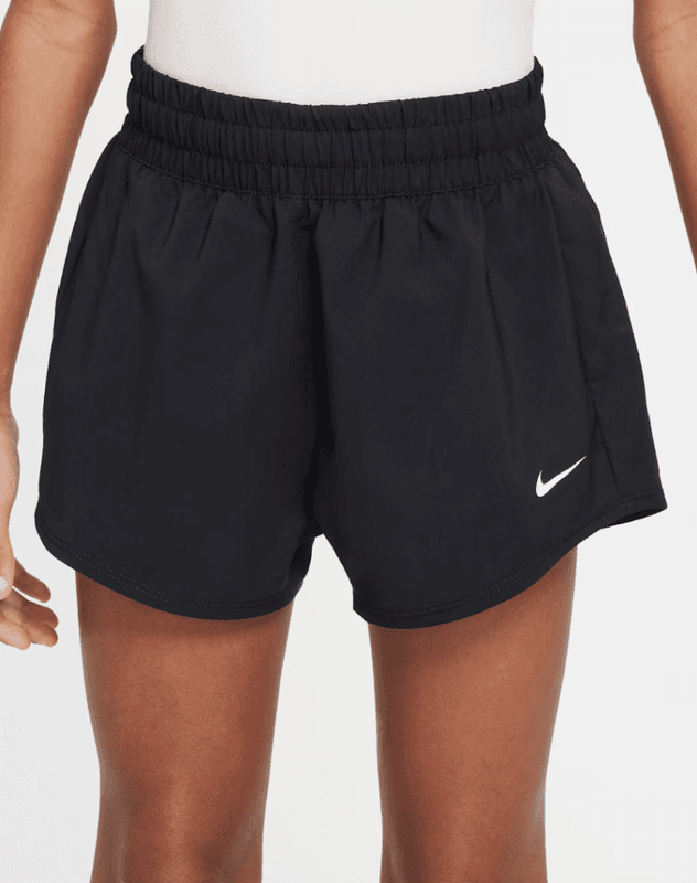 Nike One Girls- Dri-FIT 2 in 1 Shorts (Light Magenta / White)