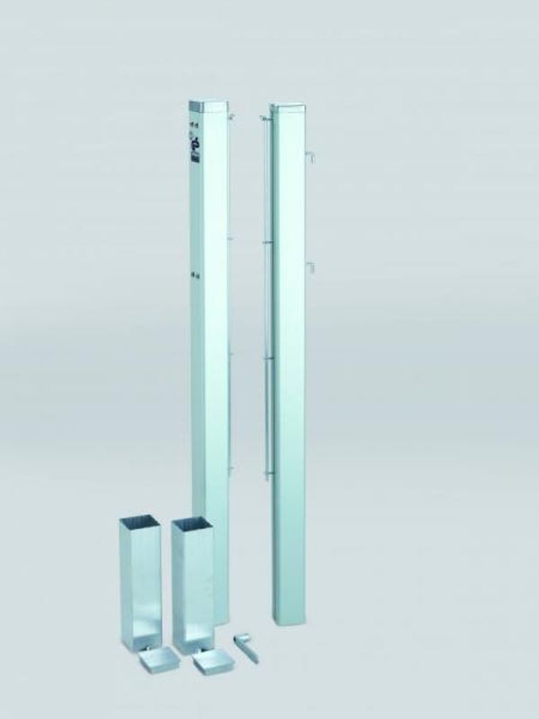Tennis Net Post Court Royal TP 80 - Aluminum (2 Stk) 