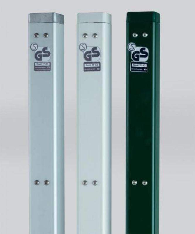 Tennis Net Post Court Royal TP 80 - Aluminum (2 Stk) 