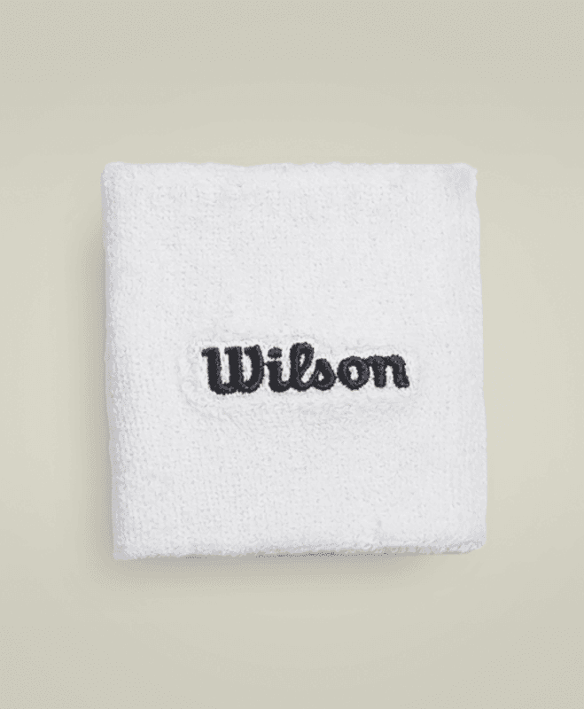Wilson Wristband (Bright White)