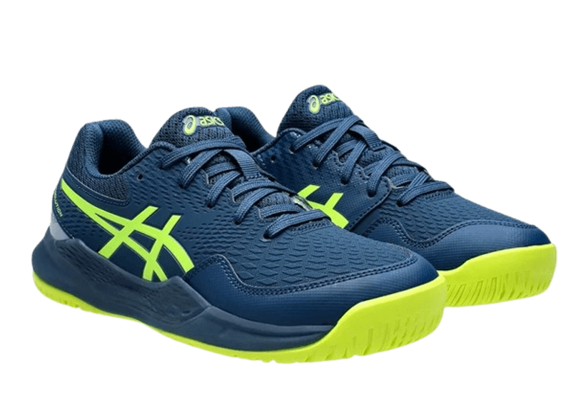 Asics Gel Resolution 9 GS (Mako Blue / Safety Yellow)