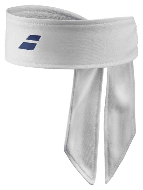 Babolat Tie Headband (Hvit)