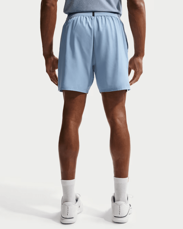 NikeCourt Slam Men's Dri-FIT Tennis Shorts (Work Blue / Hydrogen Blue / Black)