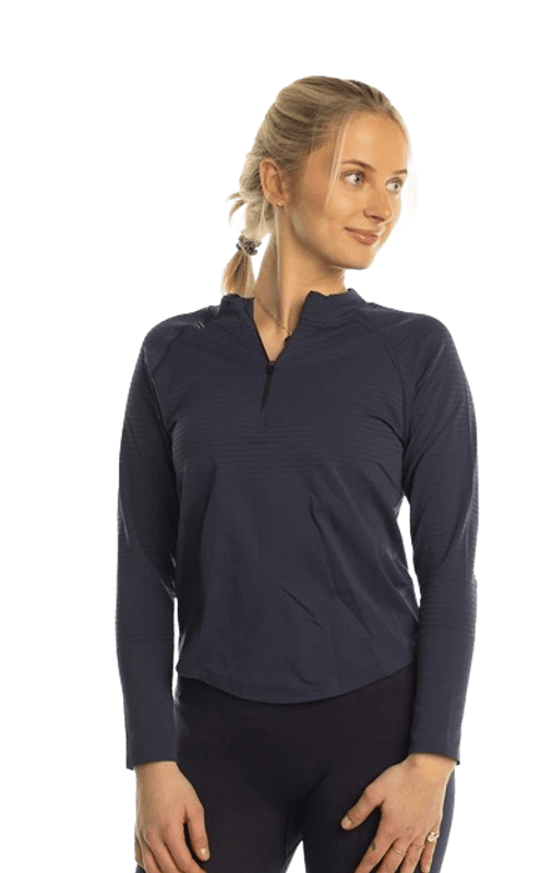 Stateofmind Half-Zip Long Sleeve (Navy)