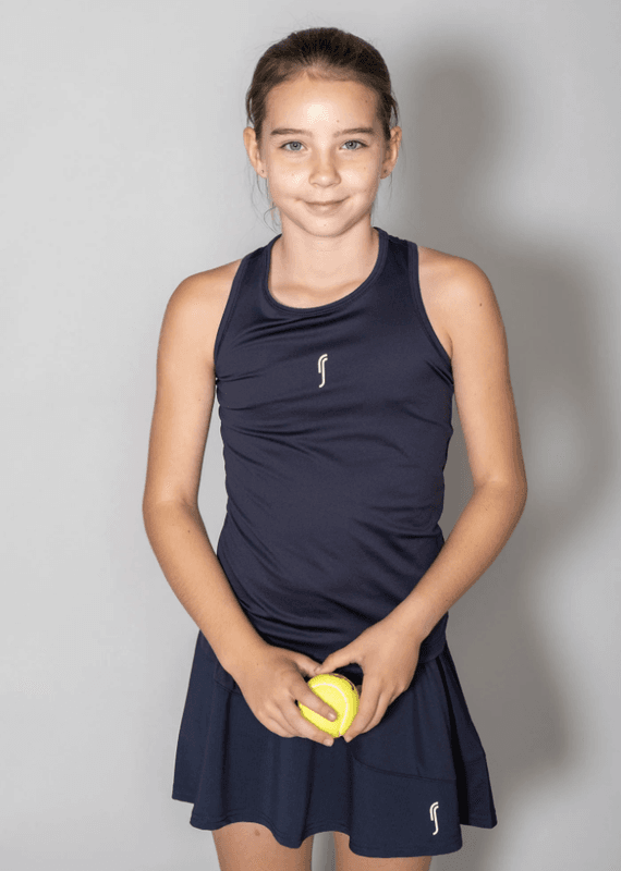 RS Girl's Performance Racerback - Mesh (Navy)