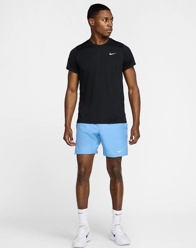 NikeCourt Victory Men's Dri-FIT Tennis Top (Svart)