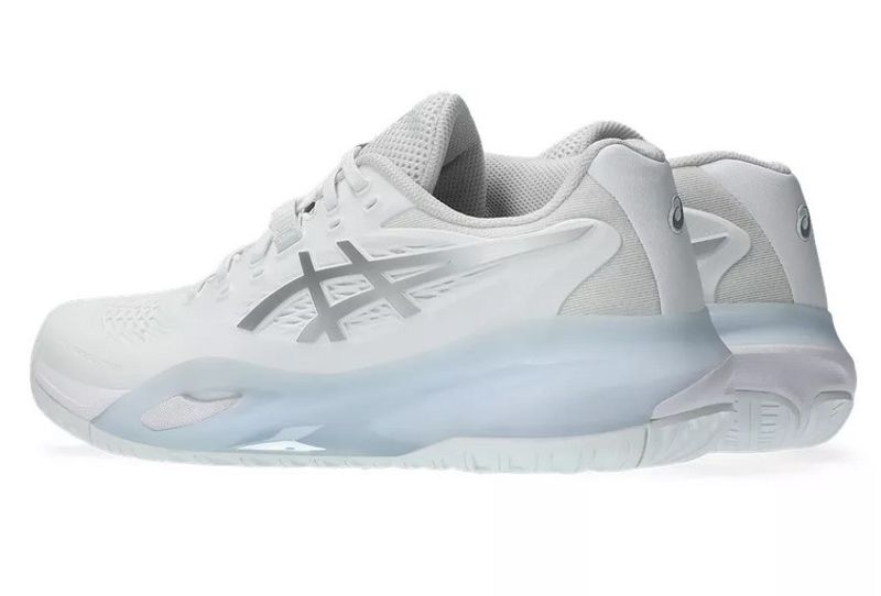 Asics Gel Resolution X Dame (White / Pure Silver)
