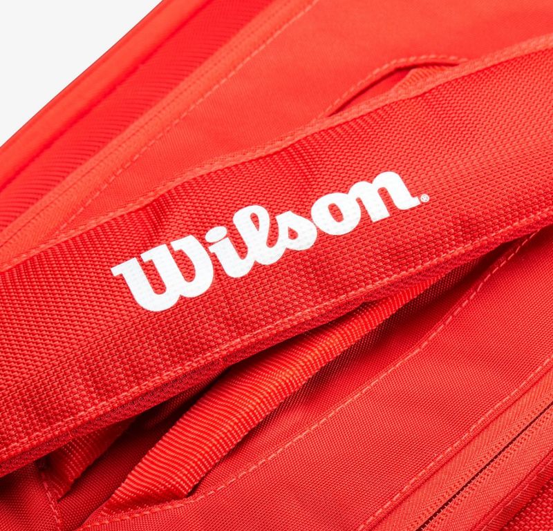 Wilson Super Tour 6 Pack (Rød) 2025